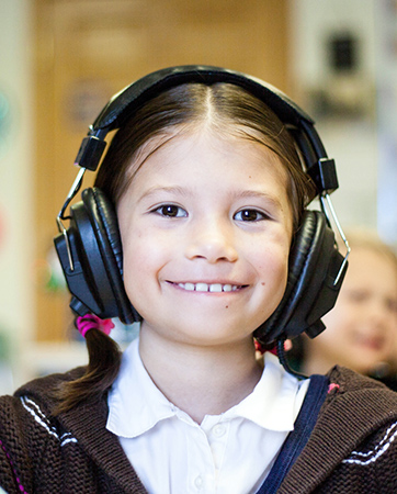 英会話教室に通う女の子