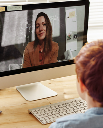 オンライン英会話の風景